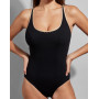 One-piece swimsuit without underwire Empreinte Cosmic (Black)