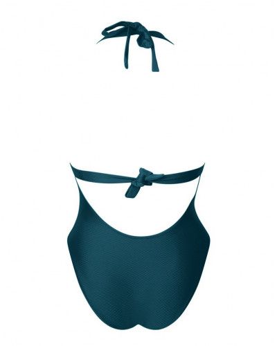 Maillot de bain une pièce nageur maintien Antigel La Vogueuse (Vert Vogue)