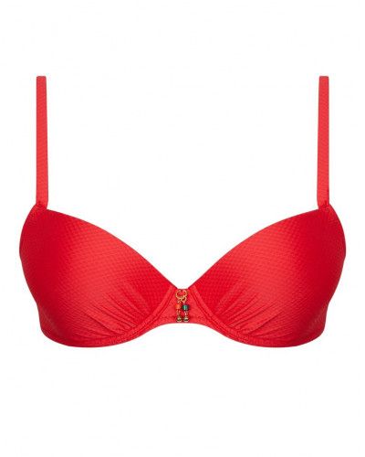 Padded bath bra Antigel La Vogueuse (Corail Vogue)