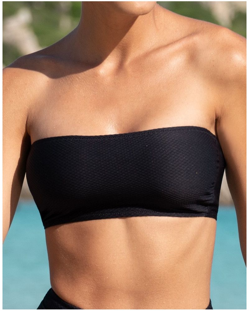 Soft bath bralette Antigel La Vogueuse (Black)