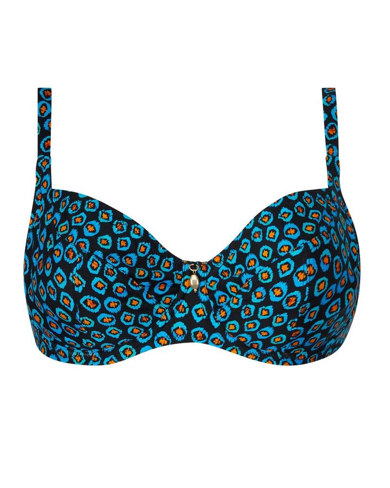 Deep-cup corbeille bath bra Antigel La Vagabonde (Pois Soleil)