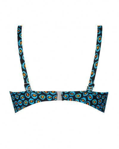 Soutien-gorge de bain bandeau coque bonnets profonds Antigel La Vagabonde (Pois Soleil)