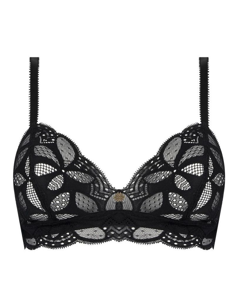 Sujetador sin aros Antigel Stricto Sensuelle (Negro)