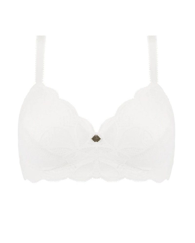 Wellness Wireless bra Antigel Stricto Sensuelle (Ecru Nacre)
