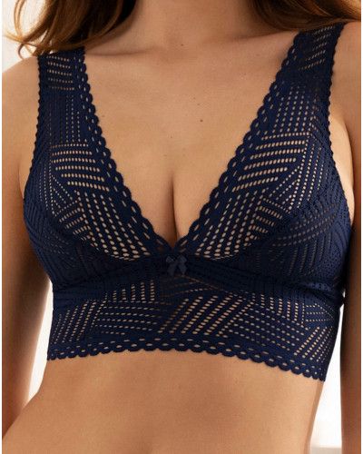 Seduction bralette Antigel Tressage Graphic (Tressage Marine)