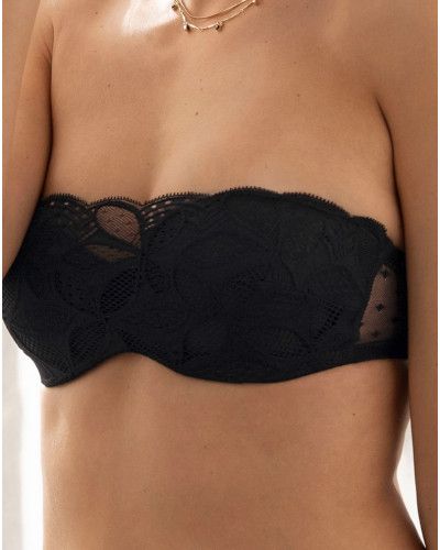 Removable Straps Bra Antigel Stricto Sensuelle (Black)