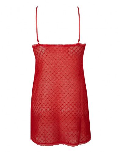 Nightdress babydoll Antigel Agenda Plaisir (Rouge Cherry)