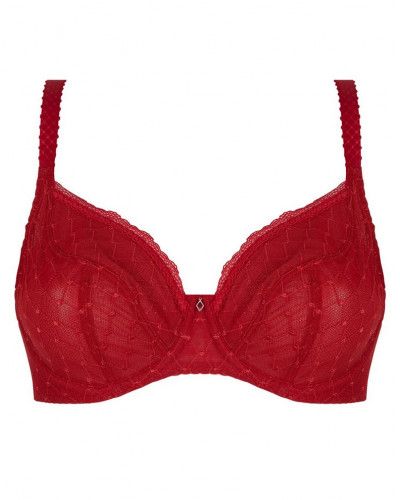 Sujetador corbeille Antigel Agenda Plaisir (Rouge Cherry)