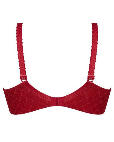 Soutien-gorge armatures bonnets profonds Antigel Agenda Plaisir (Rouge Cherry)