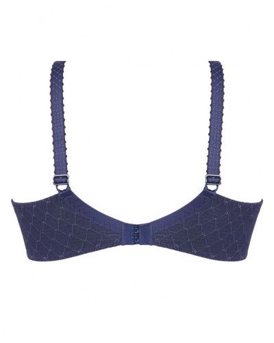 Underwired bra with deep cups Antigel Agenda Plaisir (Marine plaisir)
