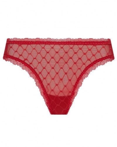 Slip séduction Antigel Agenda Plaisir (Rouge Cherry)