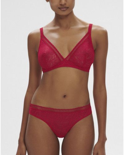 Soutien-gorge sans armature structuré Simone Pérèle Comète (Rubis Rose)