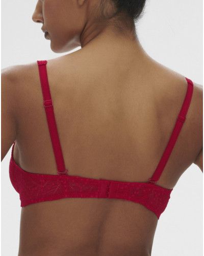 Structured underwired bra Simone Pérèle Comète (Rubis Rose)