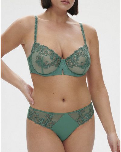 Brief Swing Simone Pérèle couleur Poudre pétale Vert Agate Vert tailles 1 2 3 Brief Swing Simone Pérèle couleur Poudre pétale Vert Agate Vert tailles 1 2 3