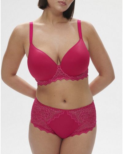 Soutien-gorge spacer décolleté plongeant Simone Pérèle Caresse (Rose Teaberry)