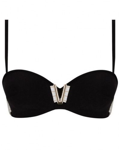 Bandeau padded bath bra Lise Charmel Audace Voyage (Voyage Jet-Set)