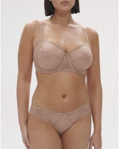 Underwired bra with square neckline Simone Pérèle Rêve (Peau)