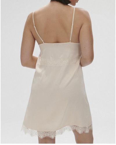 Nuisette Simone Pérèle Satin Secrets (Rose Sakura)