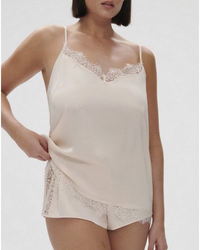 Top Simone Pérèle Satin Secrets (Rose Sakura)