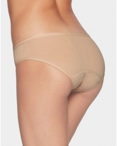 Brief menstrual Ecocycle Period Impetus (Beige)