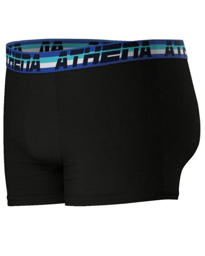 Athena Cotton Stretch Boxer Set of 3 (Noir/Bleu/Marine)
