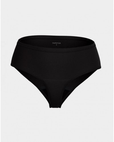 Slip menstruel taille haute Impetus Ecocycle Period (Noir)