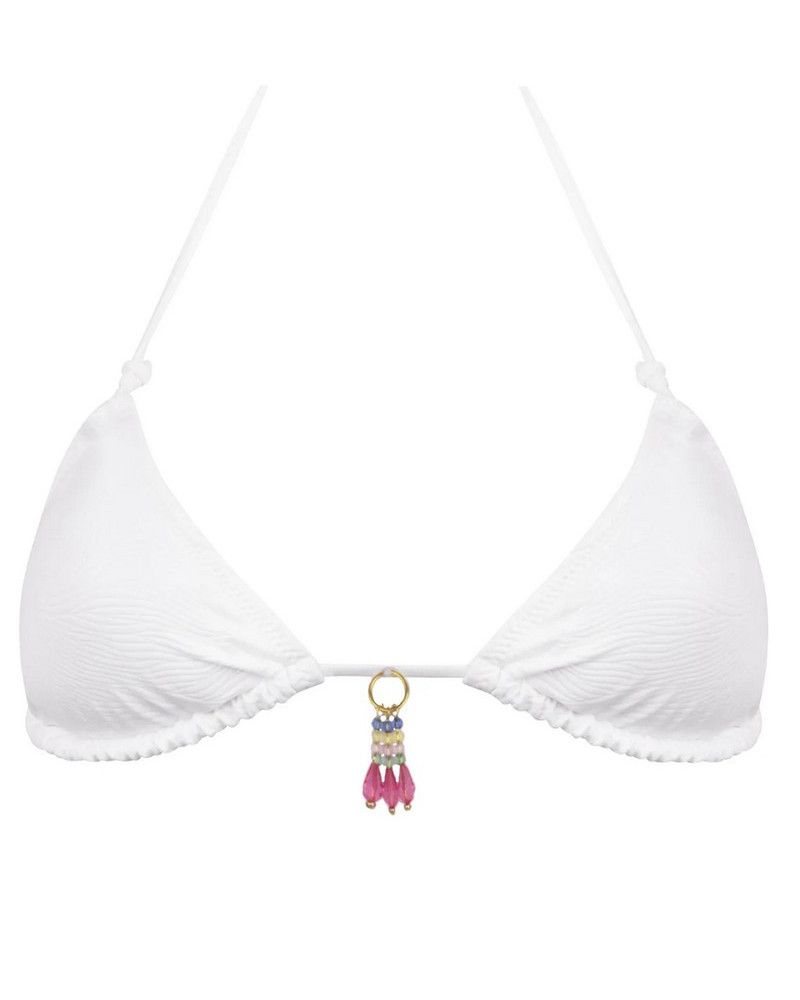 Bath foam triangle bra Antigel La Muse Des Vagues (Vague Blanche)