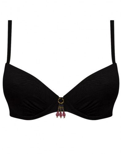 Soutien-gorge de bain coque Antigel La Muse Des Vagues (Noir)