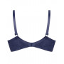 Well-being underwired bra Antigel Atelier Séduction (Bleu Purple)