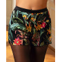 Pantalones cortos de seda Lise Charmel Fleurs Étoiles (Eclat Etoile)