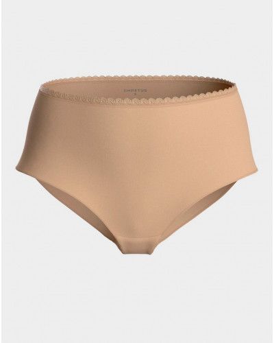 Culotte menstruelle taille haute Impetus Ecocycle Daily (Beige)