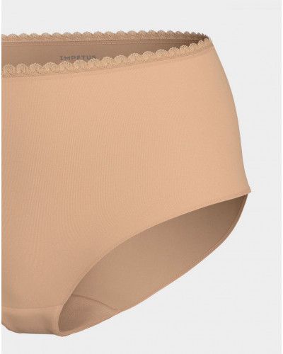 Culotte menstruelle taille haute Impetus Ecocycle Daily (Beige)