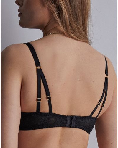 Plunge bra Aubade Gold Pleasure (Black Light)