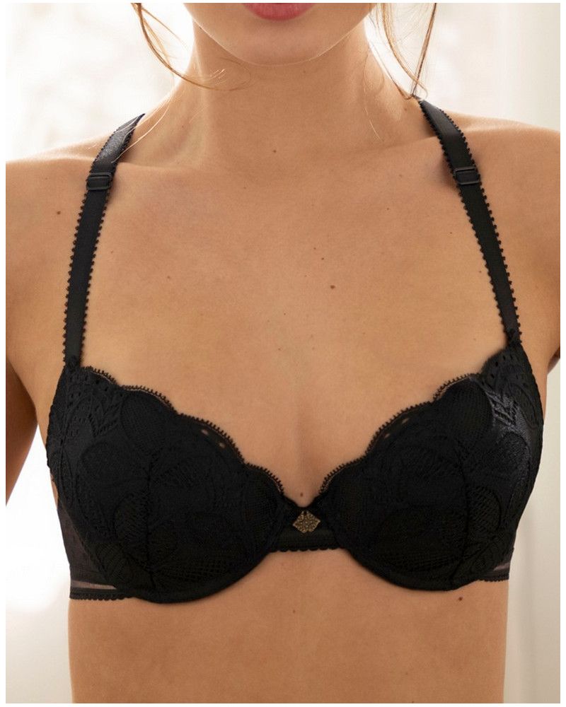 Padded bra Antigel Stricto Sensuelle (Black)
