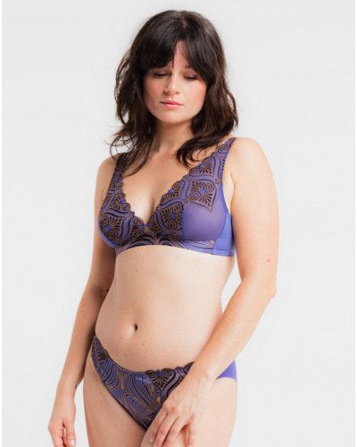 Brief Louisa Bracq Hermione (Bleu Solitaire)