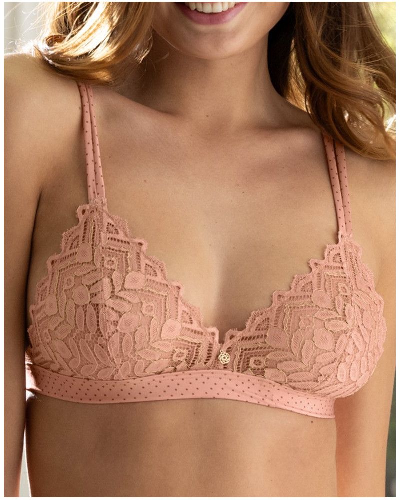 Sujetador sin aros Antigel Pétille en Glam (Bulles Rosées)