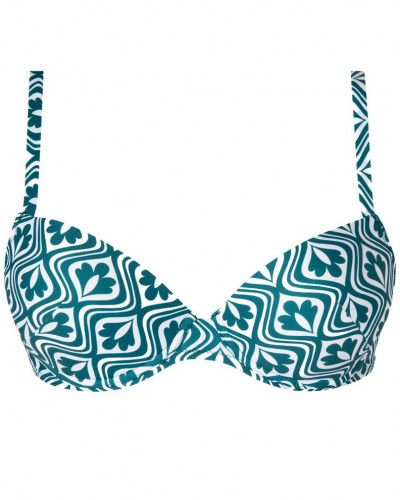 Padded bath bra Antigel La Relax (Vert Relax)