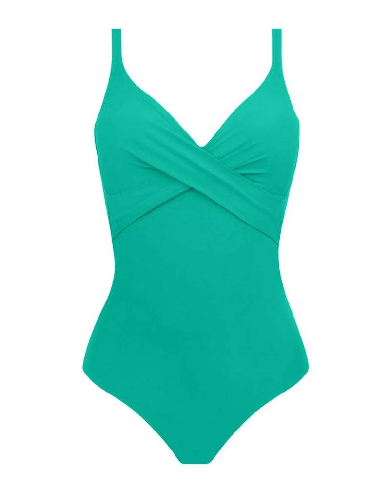 One piece swimsuit swimmer support Antigel La Chiquissima (Mer Emeraude)