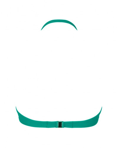 Soutien-gorge de bain bandeau coque Antigel La Chiquissima (Mer Emeraude)