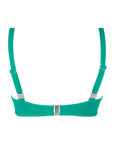 Soutien-gorge de bain corbeille bonnets profonds Antigel La Chiquissima (Mer Emeraude)