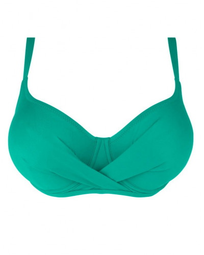 Deep cup demi bath bra Antigel La Chiquissima (Mer Emeraude)