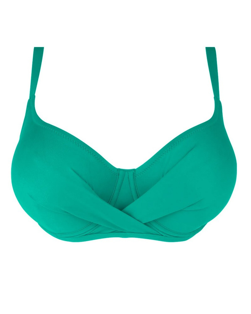Soutien-gorge de bain corbeille bonnets profonds Antigel La Chiquissima (Mer Emeraude)
