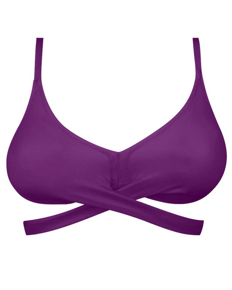 Soutien-gorge de bain triangle Antigel La Chiquissima (Mer Améthyste)