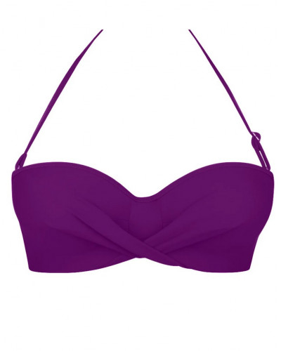 Strapless padded bath bra Antigel La Chiquissima (Mer Améthyste)