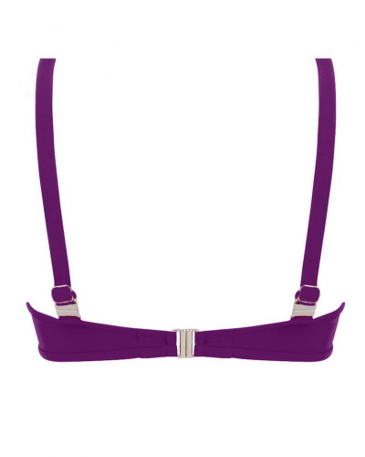 Underwired triangle bath bra Antigel La Chiquissima (Mer Améthyste)