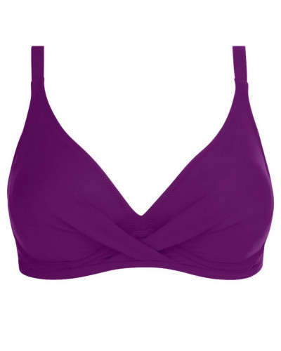 Soutien-gorge de bain armatures triangle Antigel La Chiquissima (Mer Améthyste)