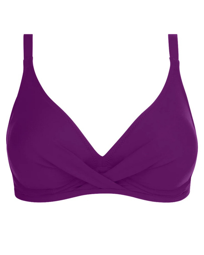 Soutien-gorge de bain armatures triangle Antigel La Chiquissima (Mer Améthyste)