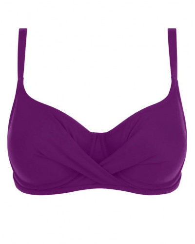 Deep cup demi bath bra Antigel La Chiquissima (Mer Améthyste)