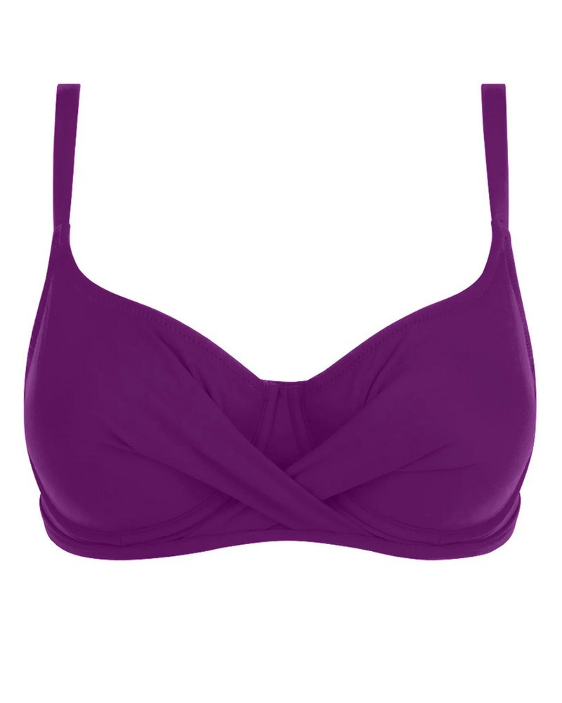 Deep cup demi bath bra Antigel La Chiquissima (Mer Améthyste)