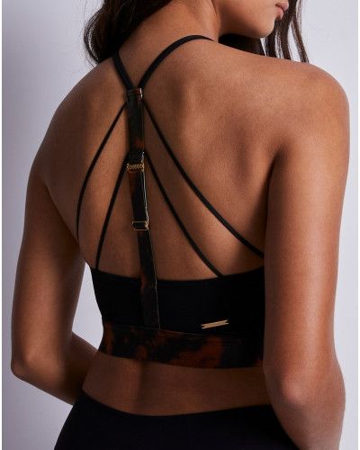 Aubade Hot Motion light sports bra (Black)